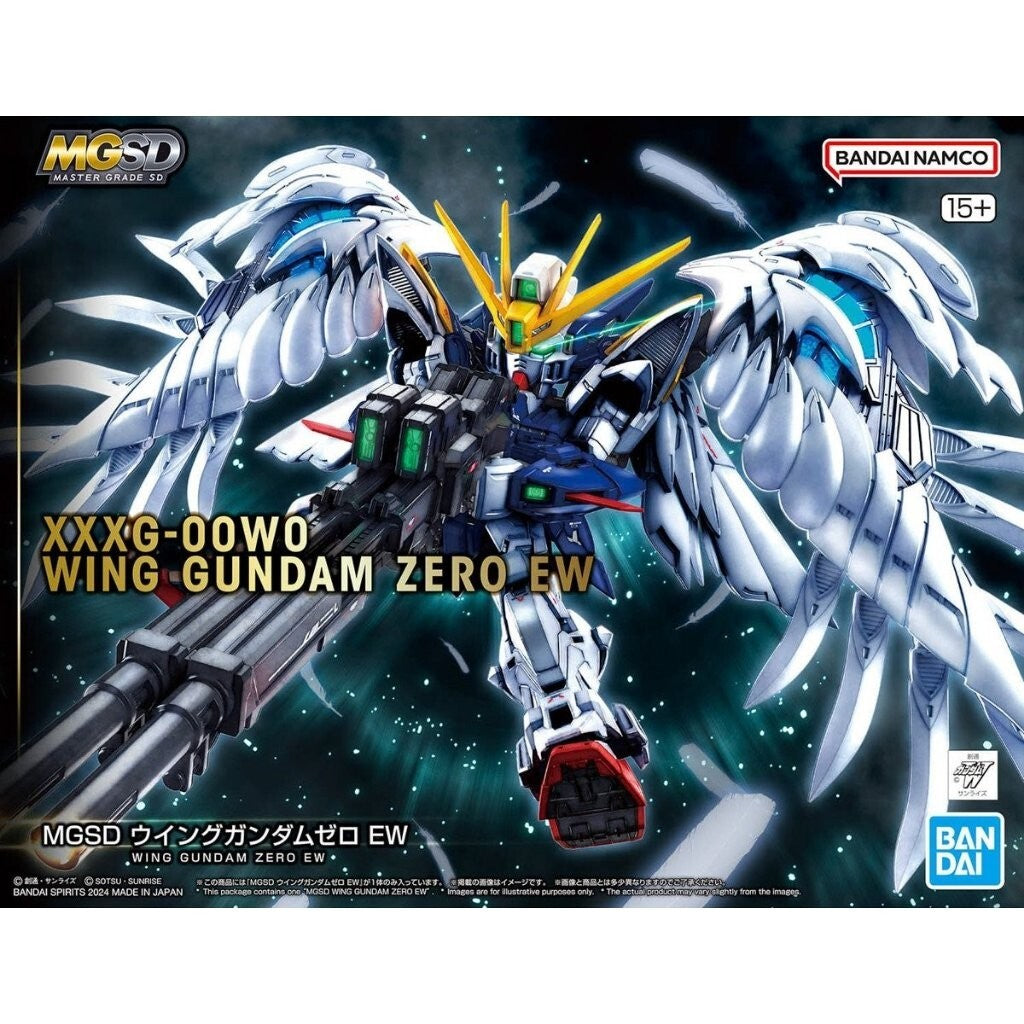 Bandai MGSD MG SD Gundam Wing Zero EW Gunpla Master Grade Nuovo NEW