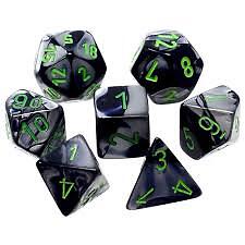 Chessex Mini Dadi Poliedrici 7 Die Set Da Gioco Ruolo Gioco da Tavolo Nuovo NEW