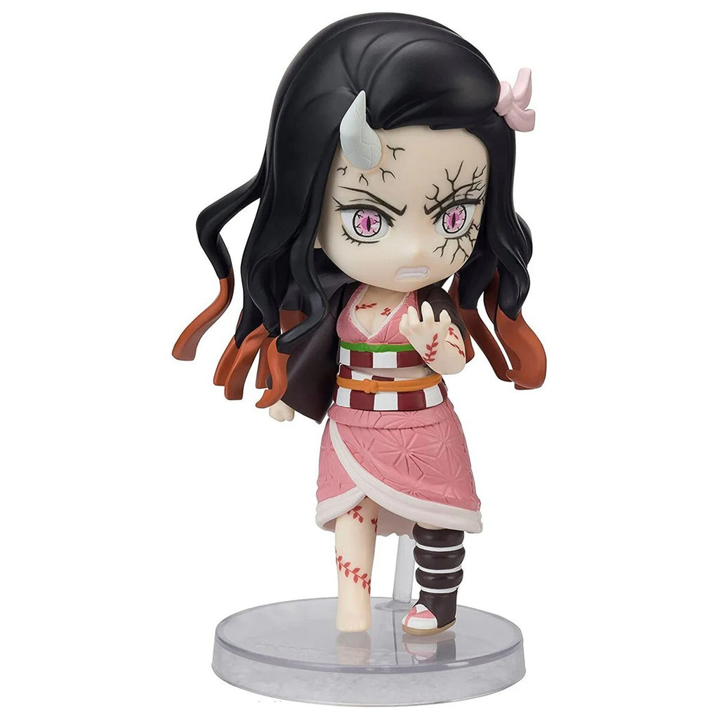 Bandai Namco Demon Slayer Figuarts Mini NEZUKO KAMADO Demon Form Nuovo New