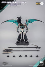 ThreeZero The Last Day Shin Getter 1 Black Ver. Robo-Dou Action Figure Nuovo NEW