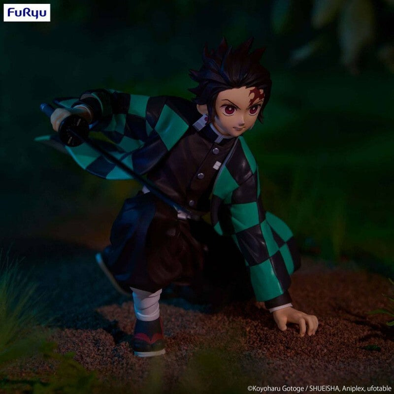 FuRyu Demon Slayer Kimetsu no Yaiba Noodle Stopper Figure Kamado Tanjiro NEW