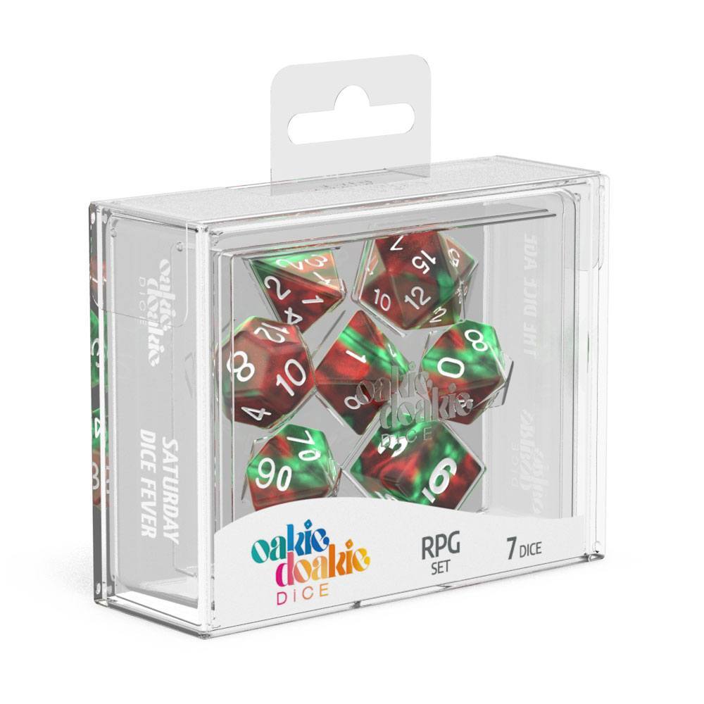 Oakie Doakie Dice - RPG Set - Vari Colori Dadi da Gioco Nuovo New