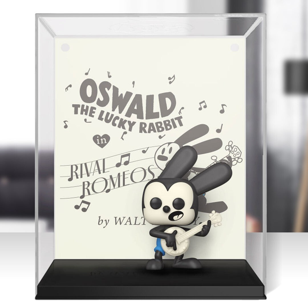 Funko POP! #08 - Oswald The Lucky Rabbit Art Cover- Disney's 100Th Nuovo NEW