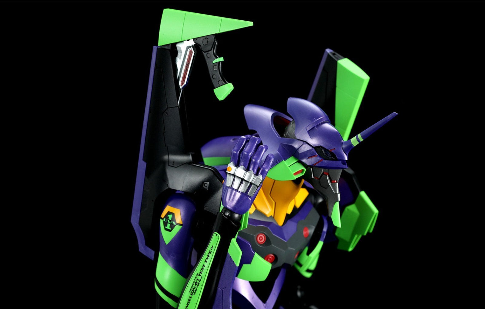 Meng Model MCH001L Evangelion Unit-01 Pre-Colored Model Kit Nuovo NEW 47cm Led