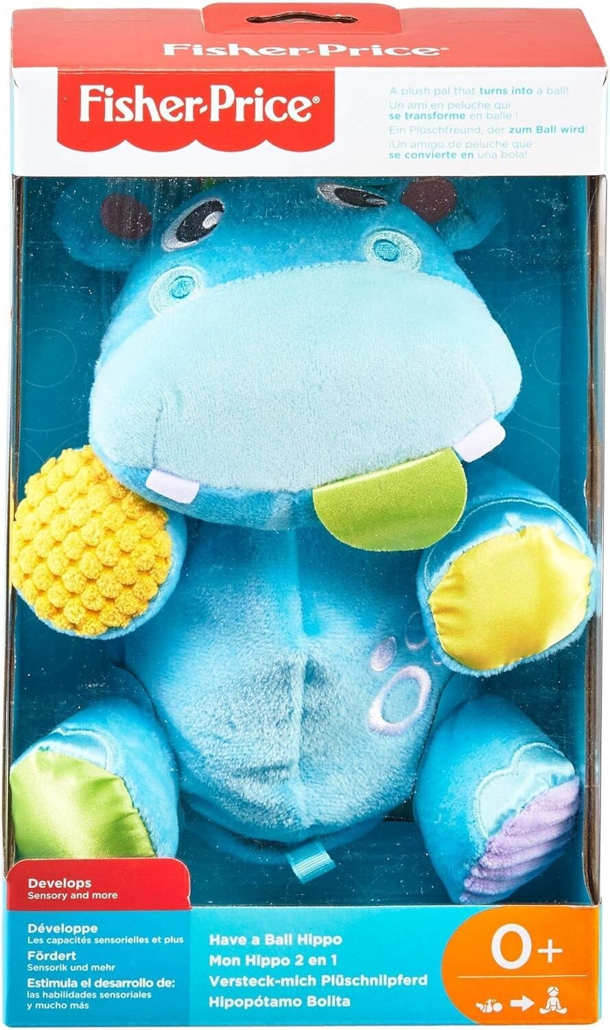 Fisher-Price Ippo Palla Soffice GFC35 Peluche 2 in 1 per Neonati Nuovo Sigillato