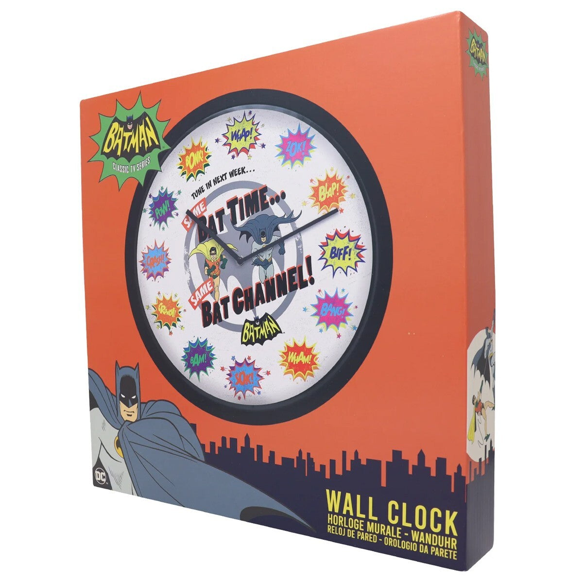 Batman Classic TV Series Orologio da Parete Retrò Vintage DcCComics