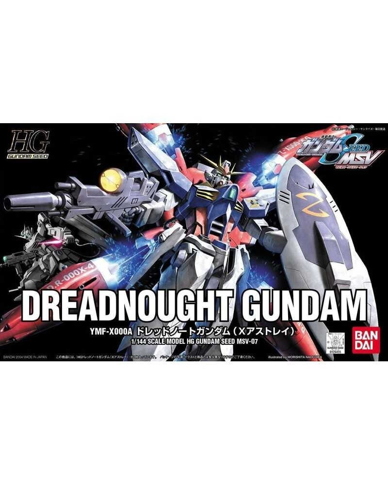 Bandai HG 1/144 YFM-X000A Dreadnought Gundam MSV Seed Model Kit Gunpla Nuovo NEW