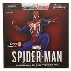 MARVEL Marvel's Spider-Man Taxi Diamond Gallery Diorama Statua Gamer Verse New