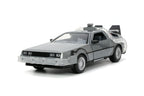 Jada Back to the Future Hollywood Rides Diecast Modelo 1/24 DeLorean BTTF NEW