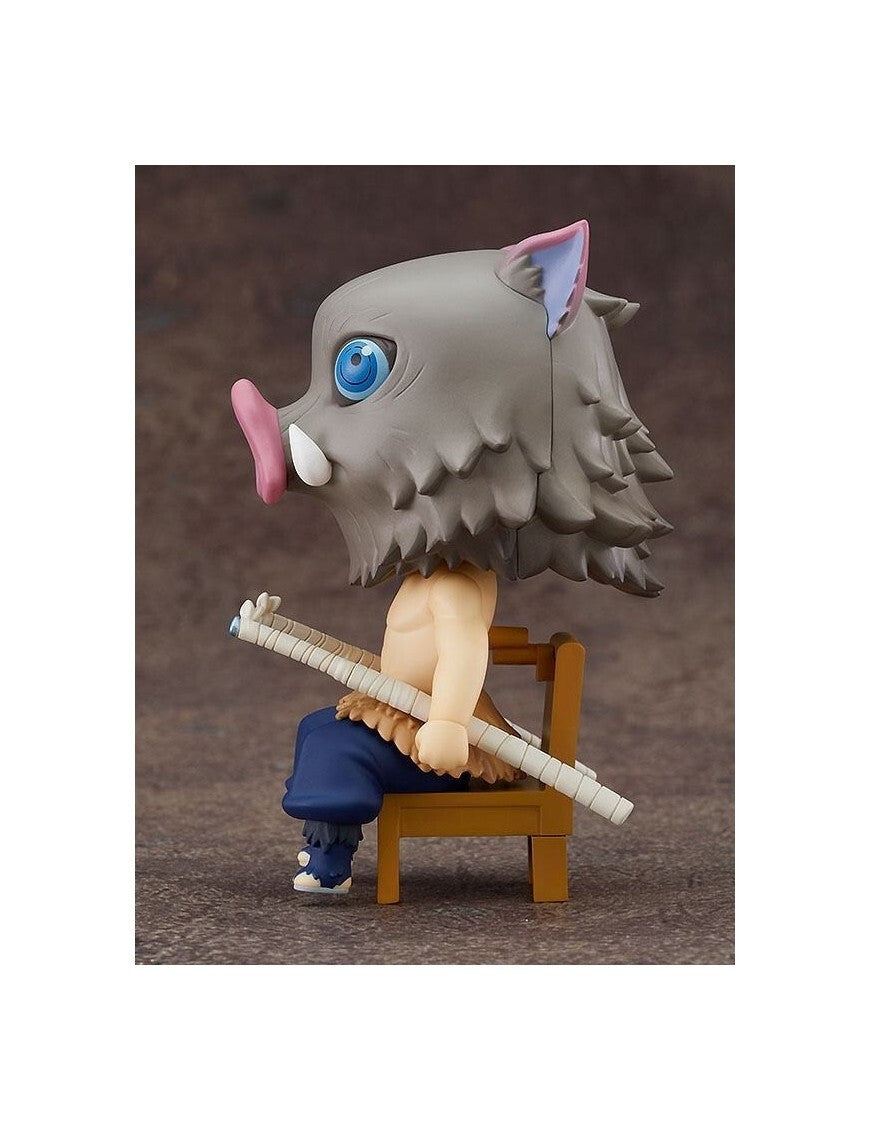 Good Smile Company Demon Slayer Inosuke Hashibira Sitting Nendoroid Nuovo New