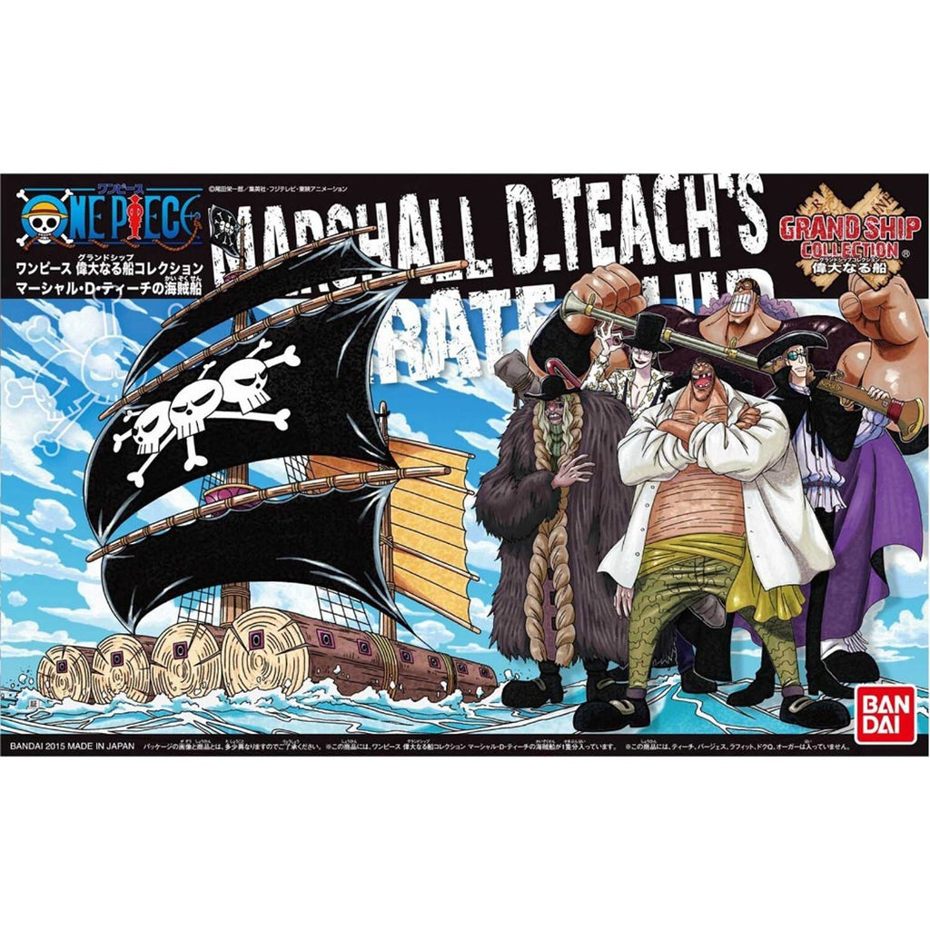 BANDAI ONE PIECE Model Kit Marshall D Teach GRAND SHIP COLLECTION #11 Nuovo NEW