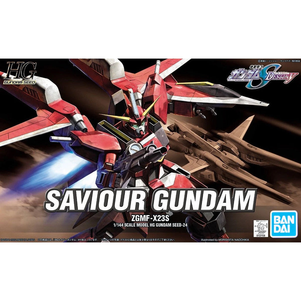 BANDAI 1/144 Saviour Gundam Model Kit  HG SEED Destiny Gunpla Nuovo NEW