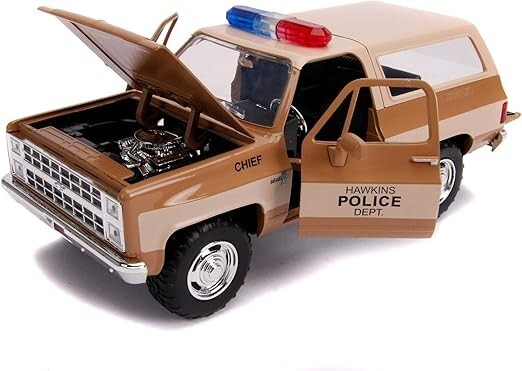 Jada Toys Hollywood Rides Stranger Things Hopper's Chevy Blazer K5 Nuova NEW