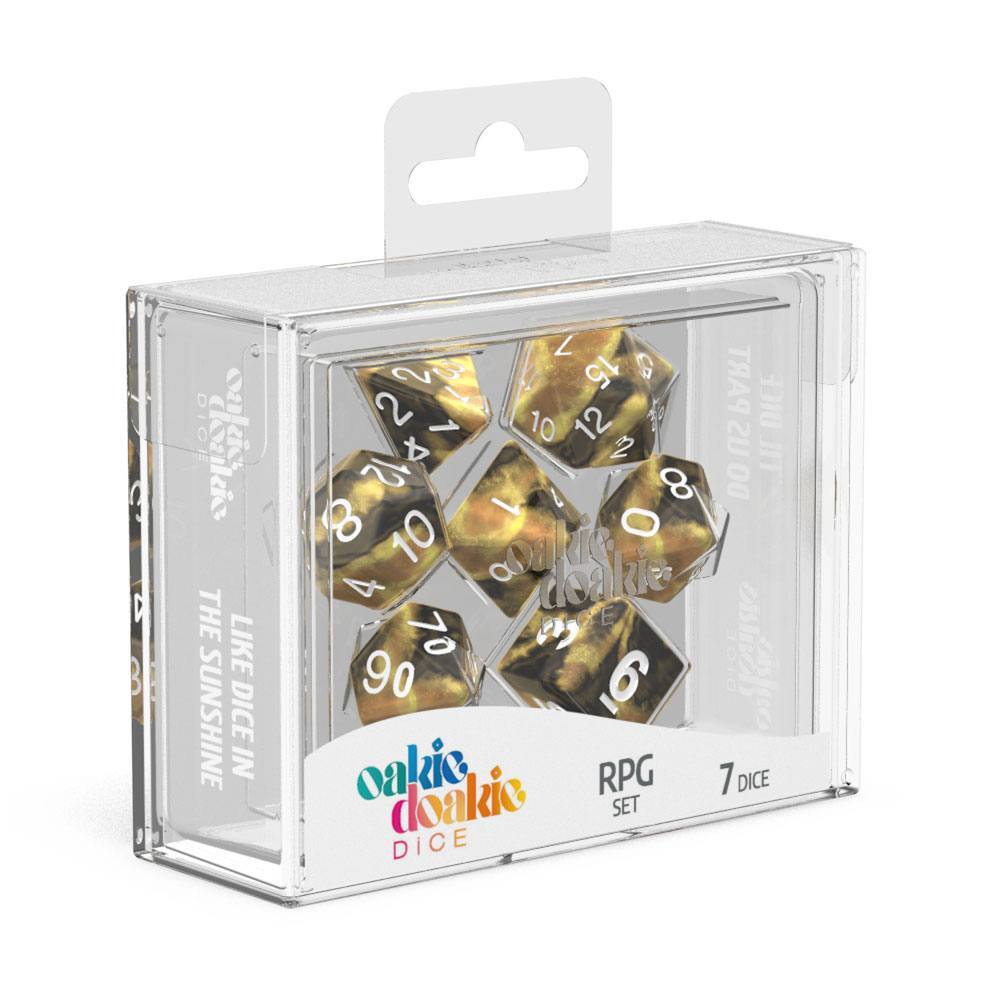 Oakie Doakie Dice - RPG Set - Vari Colori Dadi da Gioco Nuovo New