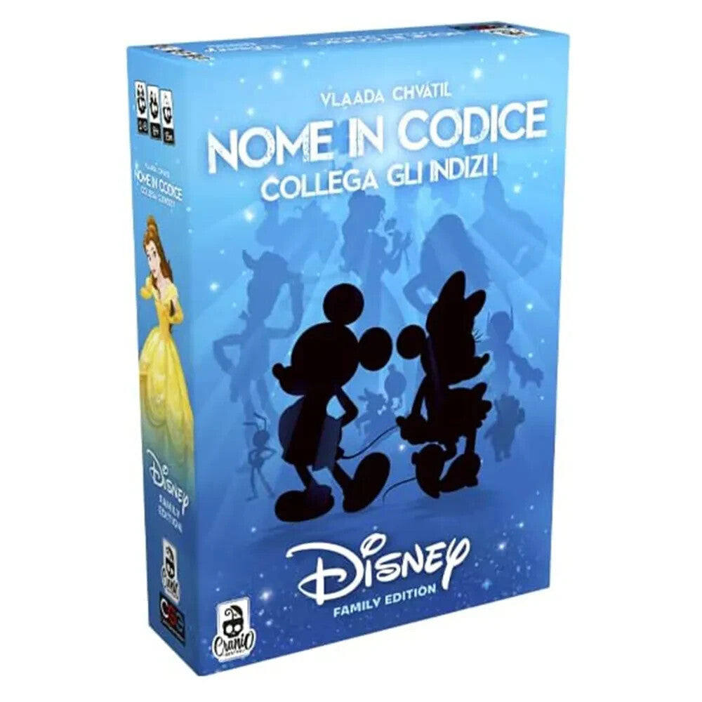 Cranio Creations NOME IN CODICE Disney Family Ed. Gioco da Tavolo Società NEW
