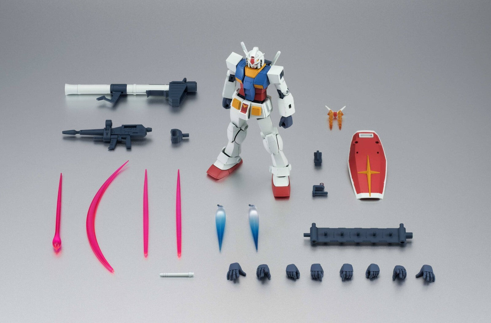 BANDAI Mobile Suit Gundam Robot Spirit RX-78-2 Figure 12cm Anime Version NEW