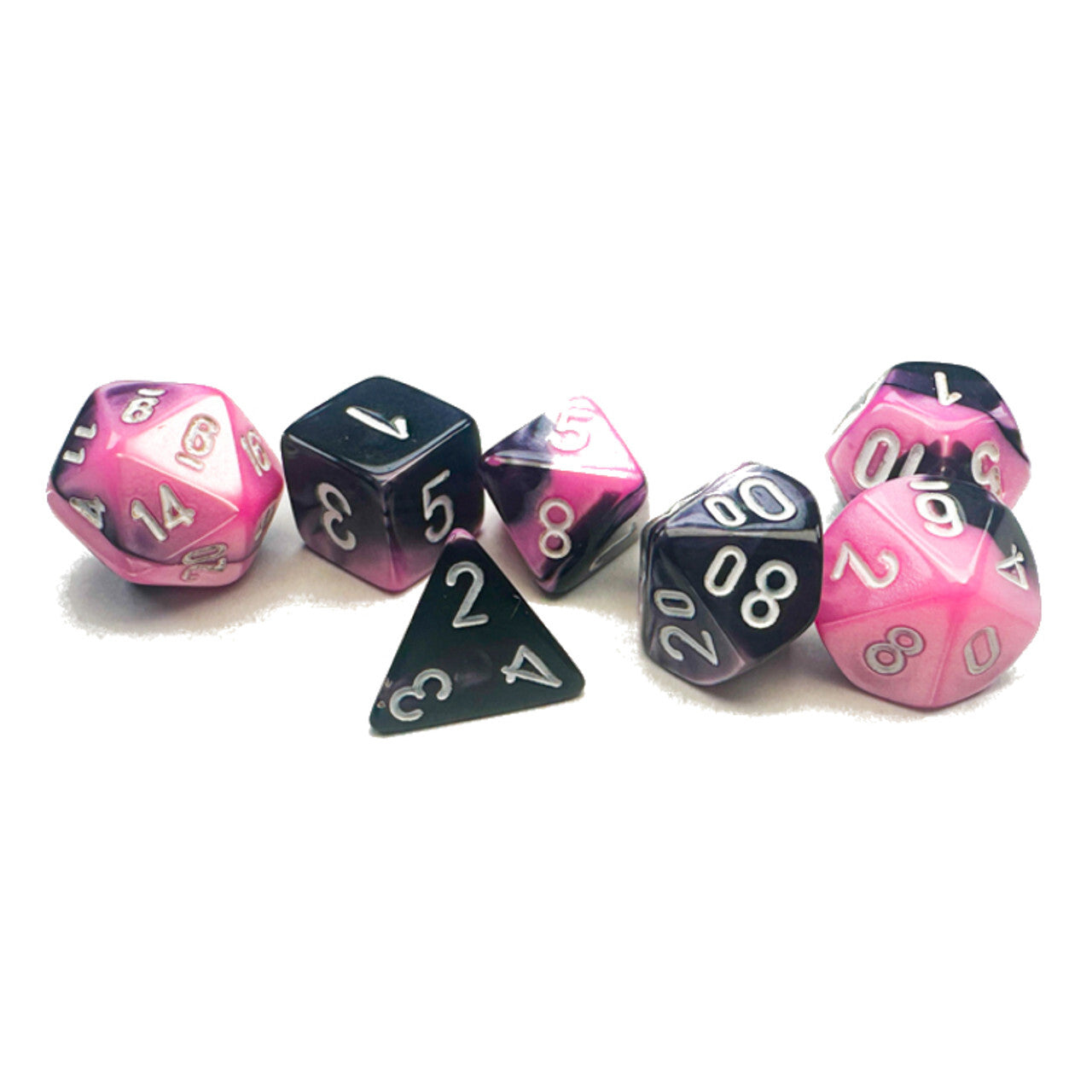 Chessex Mini Dadi Poliedrici 7 Die Set Da Gioco Ruolo Gioco da Tavolo Nuovo NEW
