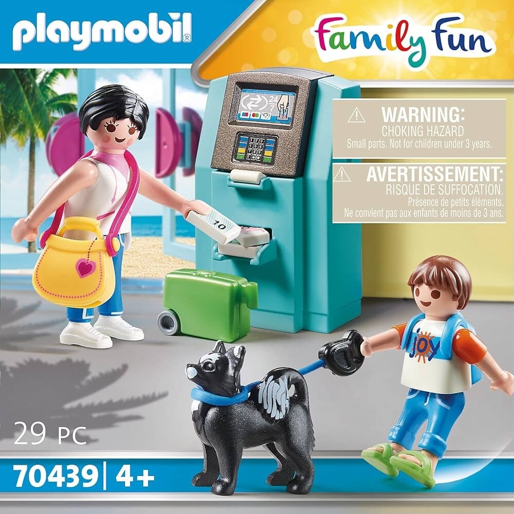 Playmobil Family Fun 70439 Vacanzieri con Bancomat Nuovo NEW