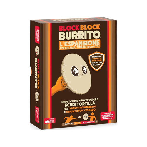 Asmodee BLOCK BLOCK BURRITO Espansione Gioco di Società Italiano Nuovo NEW
