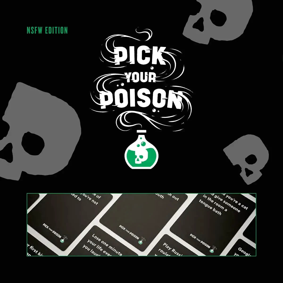 Yas! Games PICK YOUR POISON  in Italiano Gioco da Tavolo Società Nuovo NEW