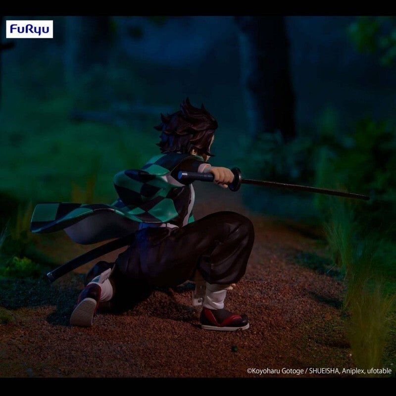 FuRyu Demon Slayer Kimetsu no Yaiba Noodle Stopper Figure Kamado Tanjiro NEW
