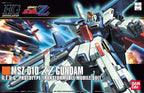 GUNDAM 1/144 MSZ-010 ZZ Gundam Model Kit HGUC #111 Bandai Gunpla Nuovo NEW