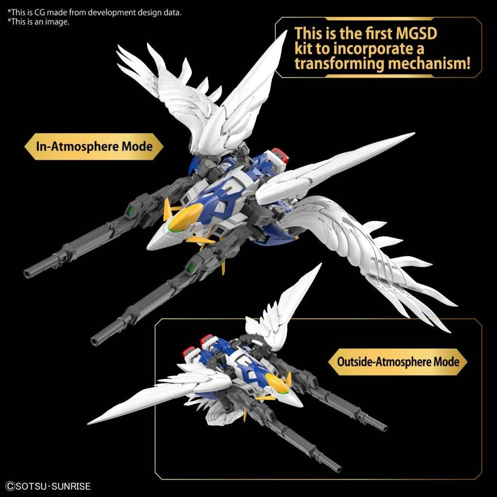 Bandai MGSD MG SD Gundam Wing Zero EW Gunpla Master Grade Nuovo NEW