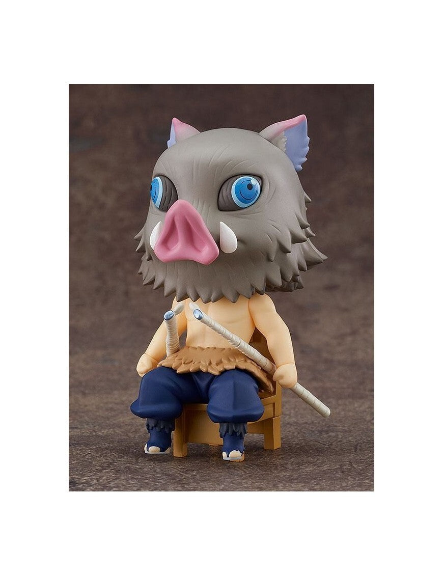 Good Smile Company Demon Slayer Inosuke Hashibira Sitting Nendoroid Nuovo New