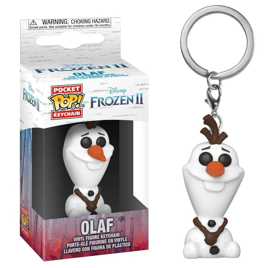 Funko POP! Olaf Frozen II Portachiavi Figurina KEYCHAIN da Collezione Disney NEW