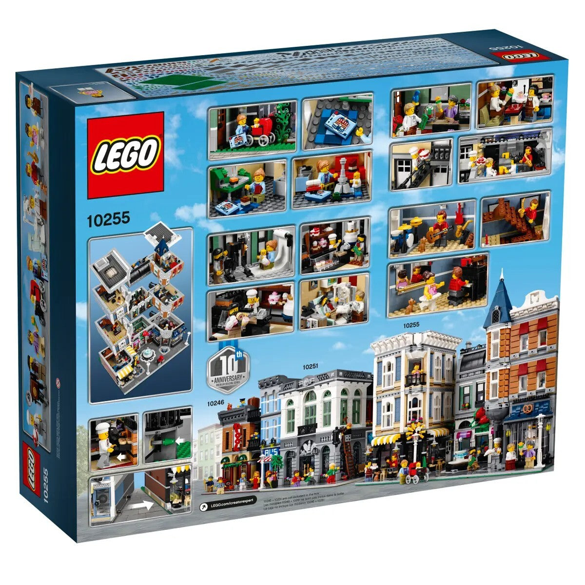 LEGO Creator Expert 10255 Piazza Dell'Assemblea Nuovo Sigillato NEW
