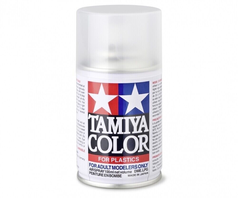 TAMIYA Spray TOP COAT Clear 100 ml Flat Gloss Lucido Opaco A scelta NUOVO NEW