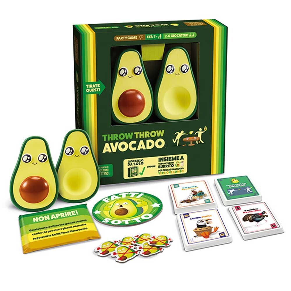 Asmodee THROW THROW AVOCADO Gioco da Tavolo Società Nuovo NEW