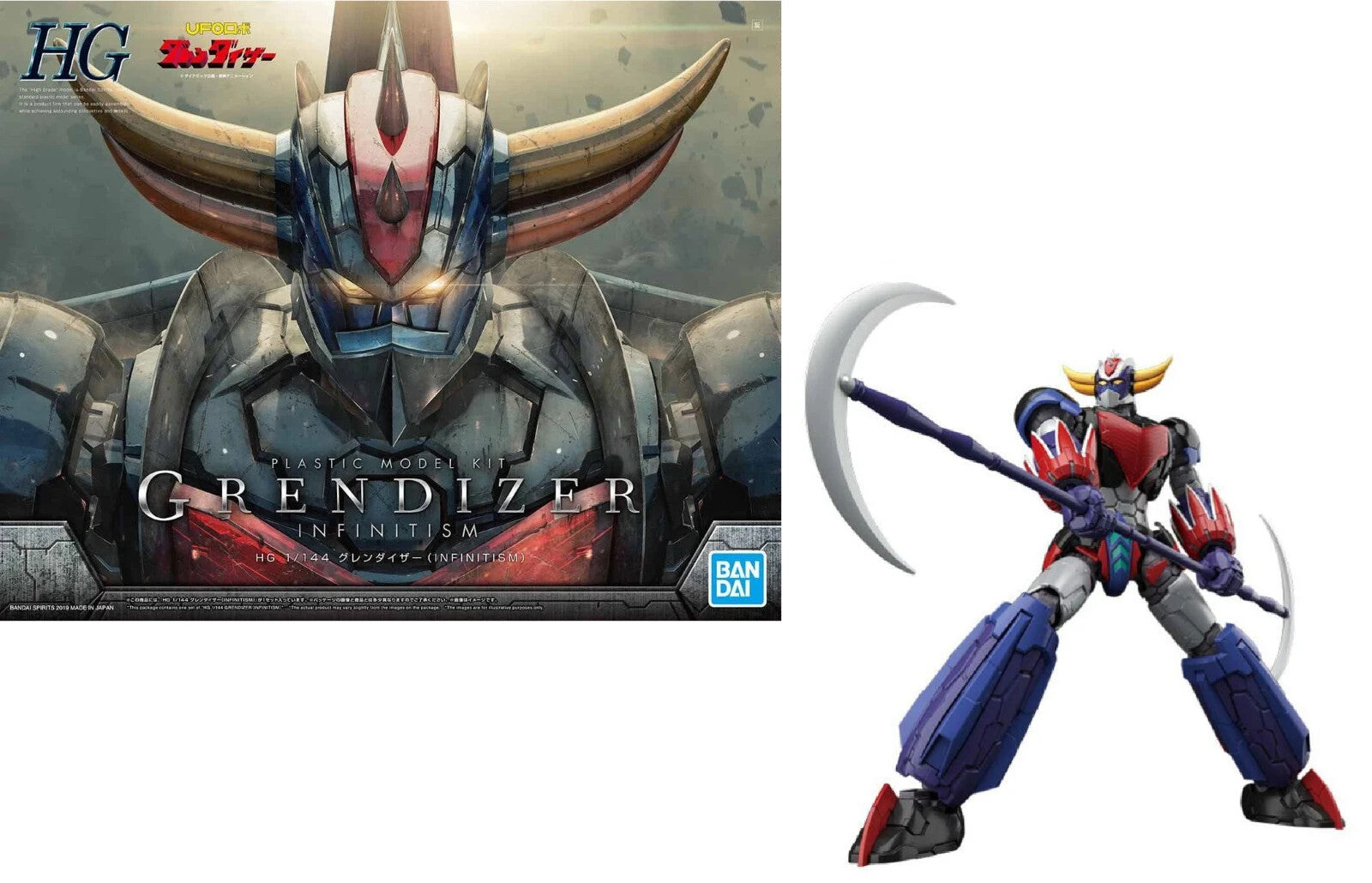 BANDAI - Grendizer Infinitsm Ver.  [Mazinger Z Infinity Ver.] Model Kit HG Nuovo