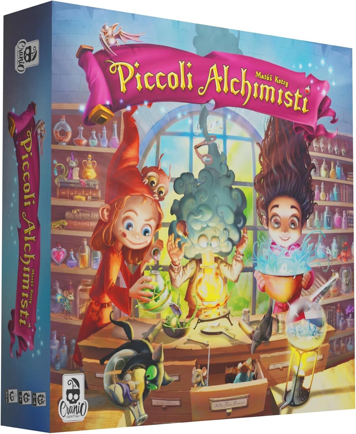 Cranio Creations PICCOLI ALCHIMISTI Gioco da Tavolo Italiano Nuovo NEW