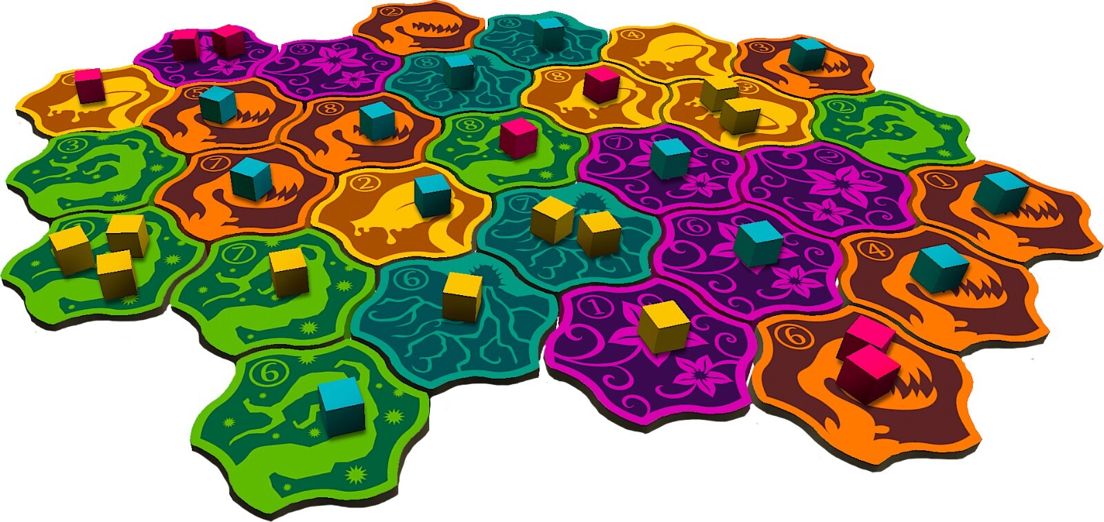 Cranio Creations POWER PLANTS Gioco da Tavolo Società Nuovo NEW