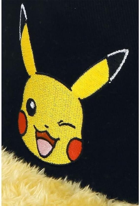 Cappello POKEMON Snapback PIKACHU Frontino Fake Fur Giallo Regolabile Nuovo NEW