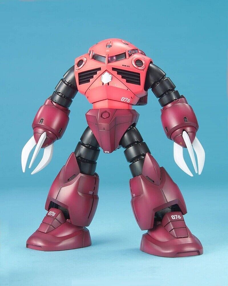GUNDAM 1/100 MSM-07S Z'GOK Char's Model Kit MG Bandai Gunpla Nuovo NEW