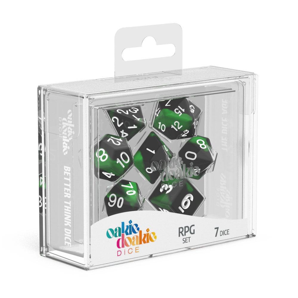 Oakie Doakie Dice - RPG Set - Vari Colori Dadi da Gioco Nuovo New
