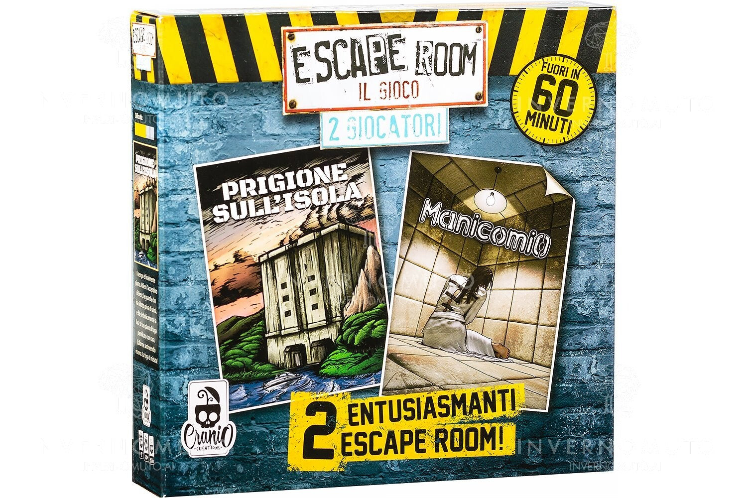Cranio Creations Escape Room Il Gioco 2 Giocatori Gioco da Tavolo Italiano Nuovo