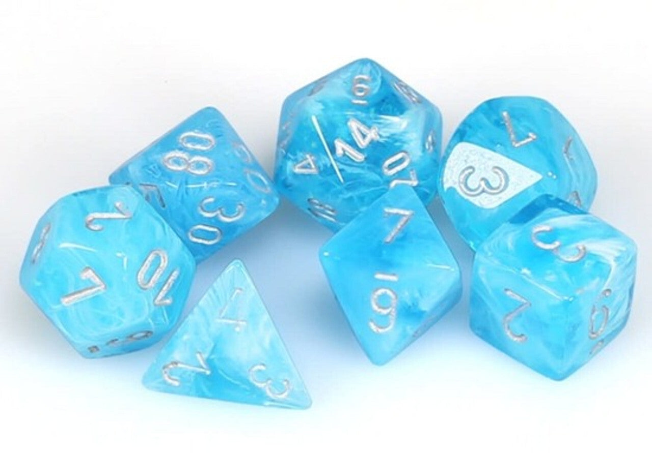 Chessex Mini Dadi Poliedrici 7 Die Set Da Gioco Ruolo Gioco da Tavolo Nuovo NEW