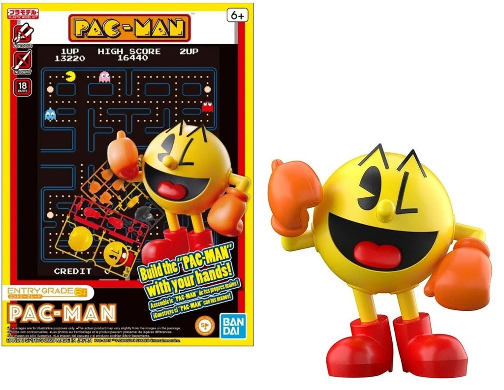 BANDAI Entry Grade PAC-MAN  Model Kit Bandai Gunpla Nuovo NEW