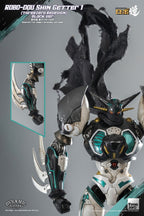 ThreeZero The Last Day Shin Getter 1 Black Ver. Robo-Dou Action Figure Nuovo NEW