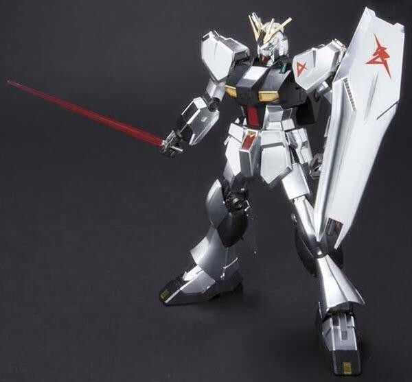 NU GUNDAM RX-93  Metallic Coat Amuro Model Kit 1/144 HG Bandai Gunpla Nuovo NEW
