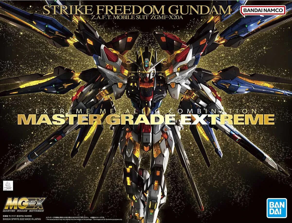 Bandai Master Grade Extreme MGEX 1/100 Gundam ZGMF-X20A Strike Freedom NEW