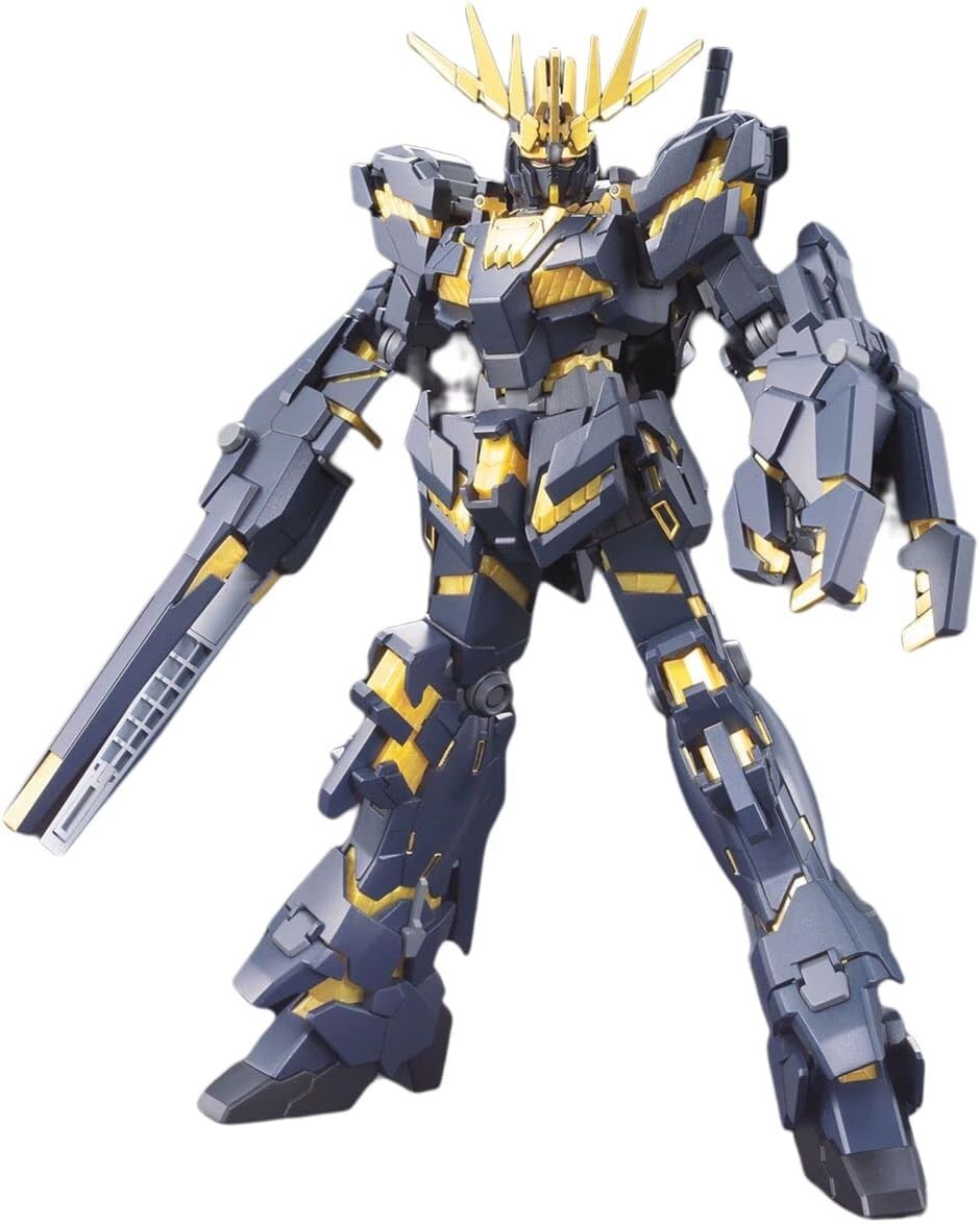 BANDAI 1/144 Banshee Destroy Mode Gundam Unicorn Model Kit HG Gunpla Nuovo NEW