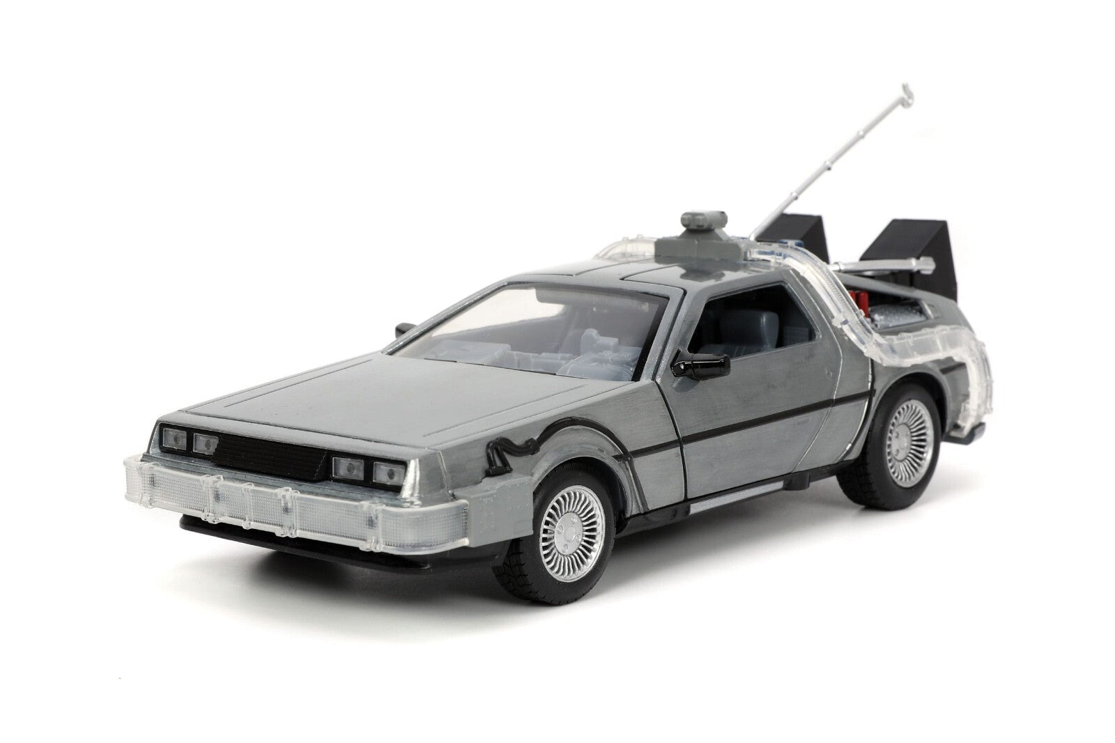 Jada Back to the Future Hollywood Rides Diecast Modelo 1/24 DeLorean BTTF NEW