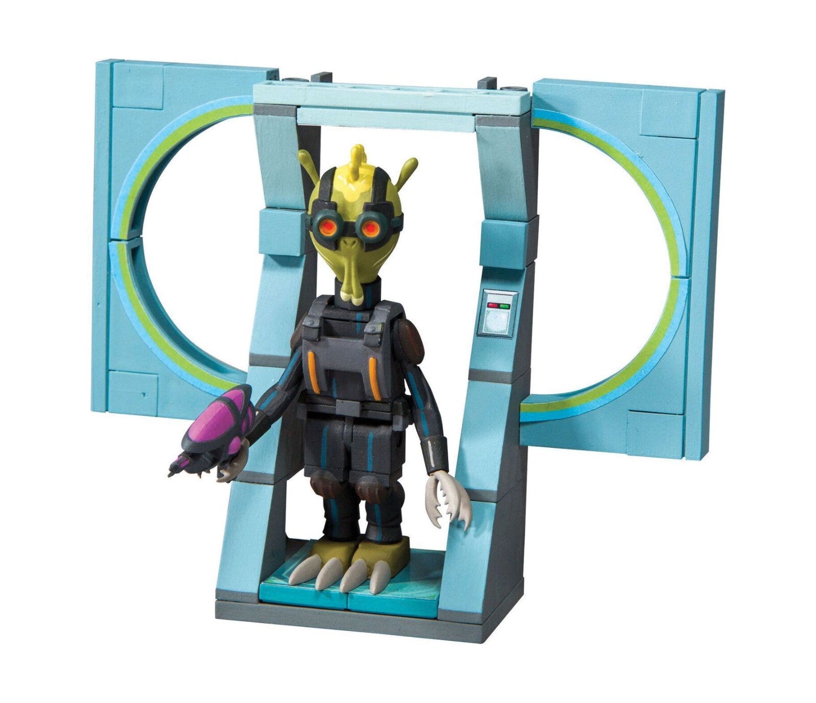 McFarlane Rick And Morty Set di Costruzioni NEW Johnson's electronic assassin