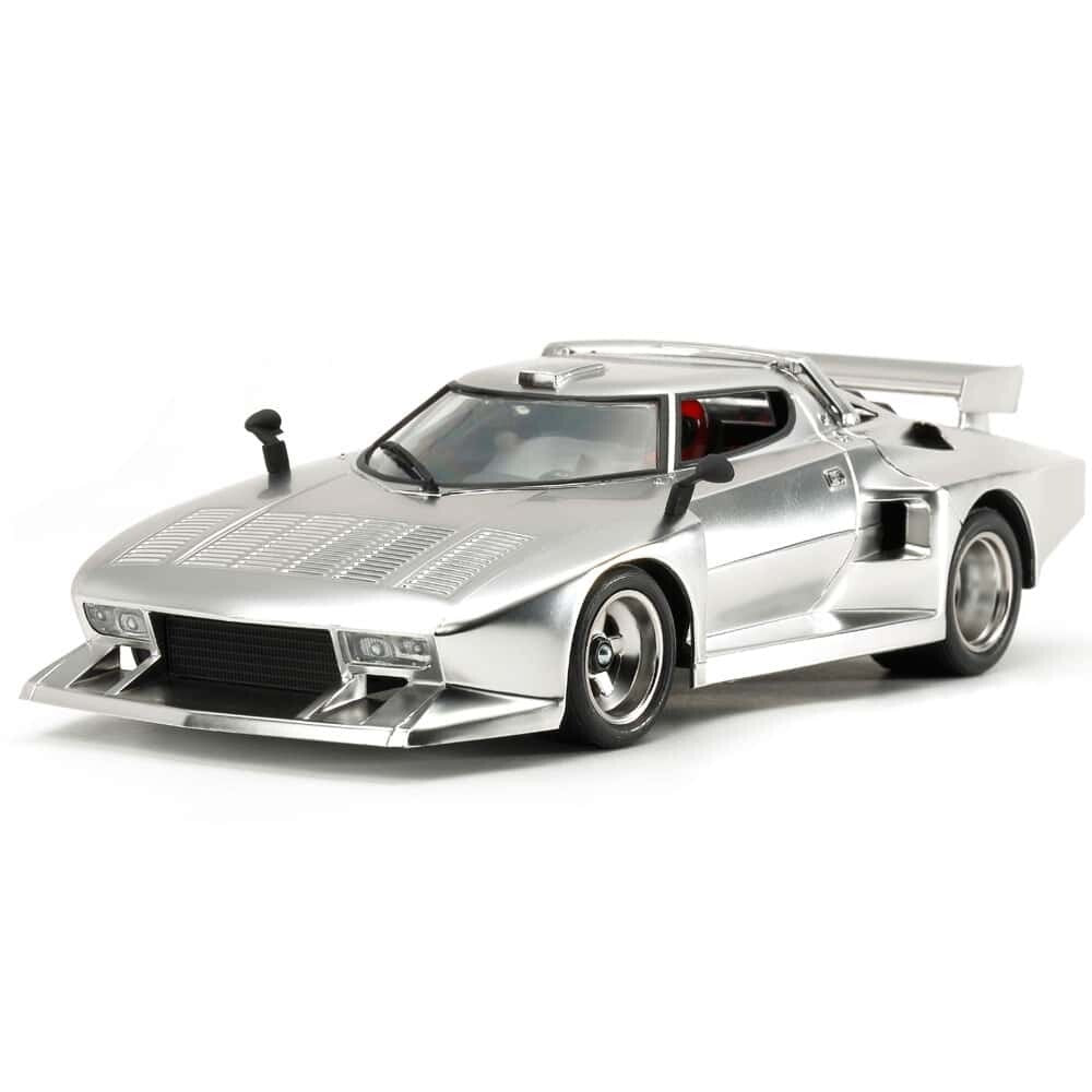 Tamiya 25418 Lancia Stratos Turbo (Silver Color Plated) Kit Montaggio 1/24 Nuova
