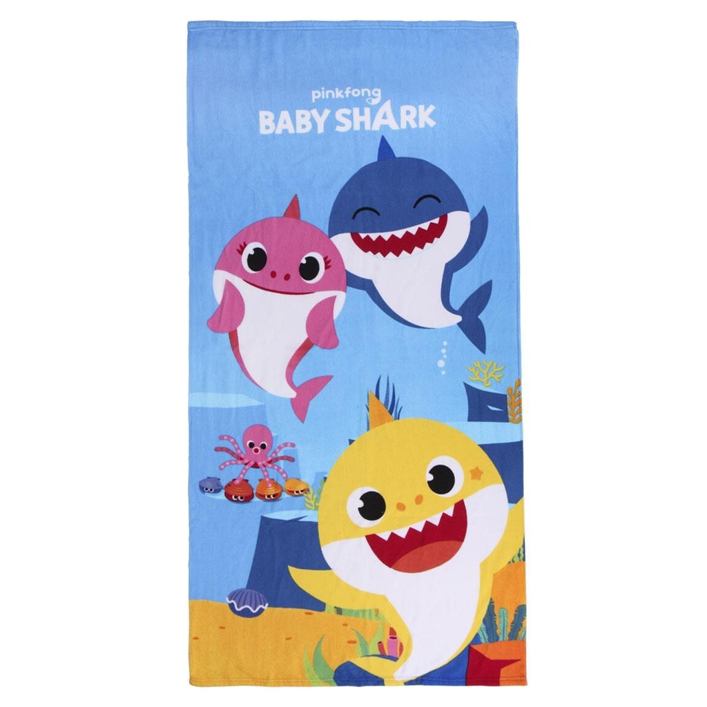 Baby Shark Telo Da Mare Spiaggia Asciugamano quick dry 70 x 140 cm NUOVO NEW