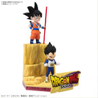 DRAGON BALL DAIMA Diorama Son Goku & Vegeta Bandai Model Kit NEW Nuovo